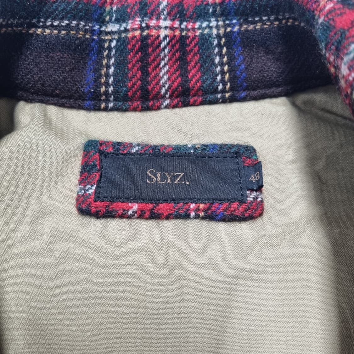 SLYZ 타탄체크 라이더자켓 - 48 상품이미지9