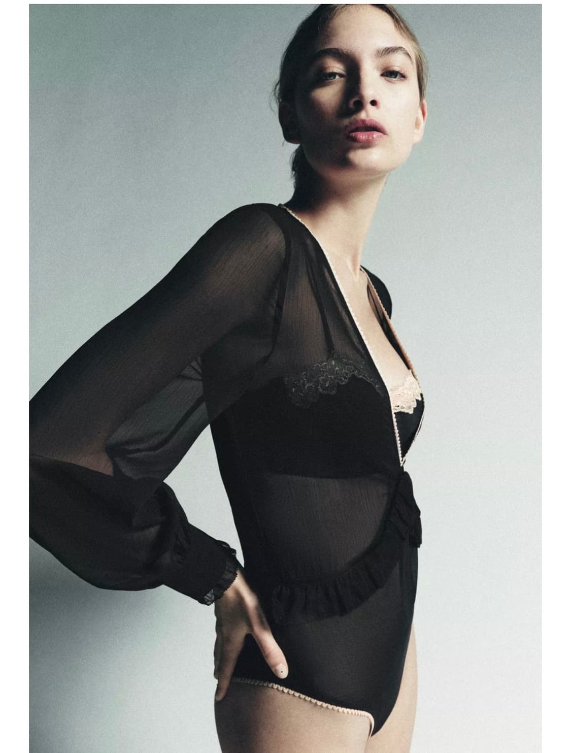 zara bodysuit bl 상품이미지2