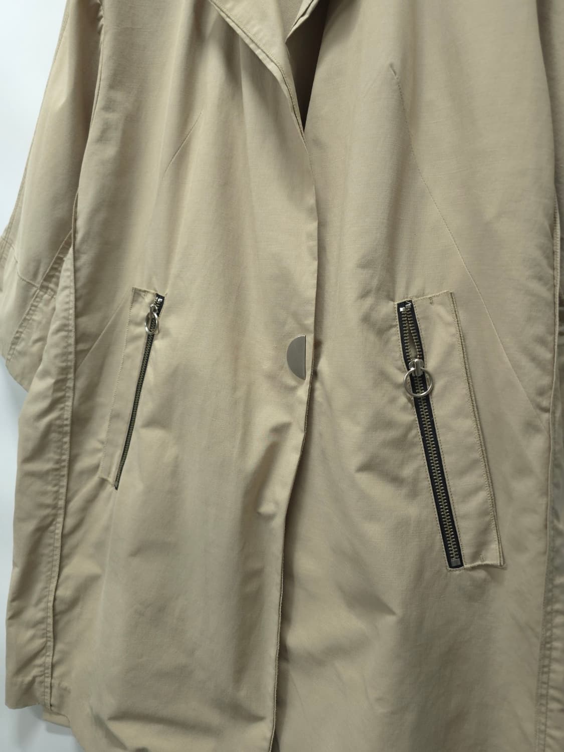 한섬 시스템 하프소매 루즈핏 간절기 코트 (66~66반) 상품이미지3