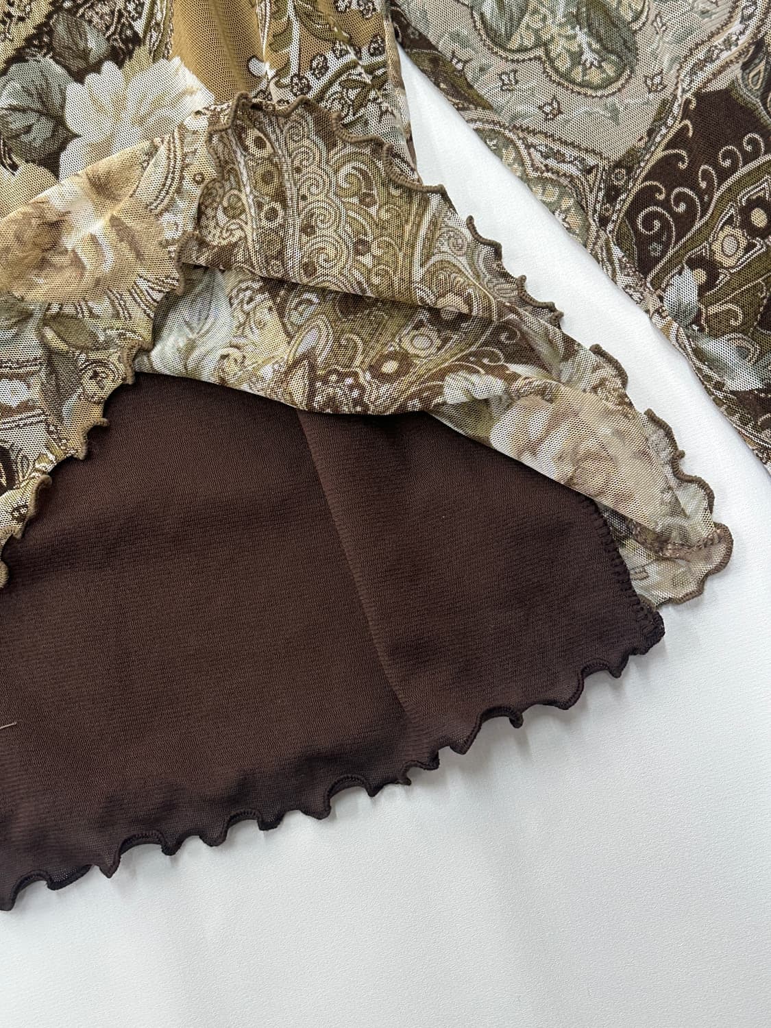 🍂하구미의 에스닉 테슬 코디세트🍂 니트 빈티지 롱치마 그런지 히피 상품이미지8