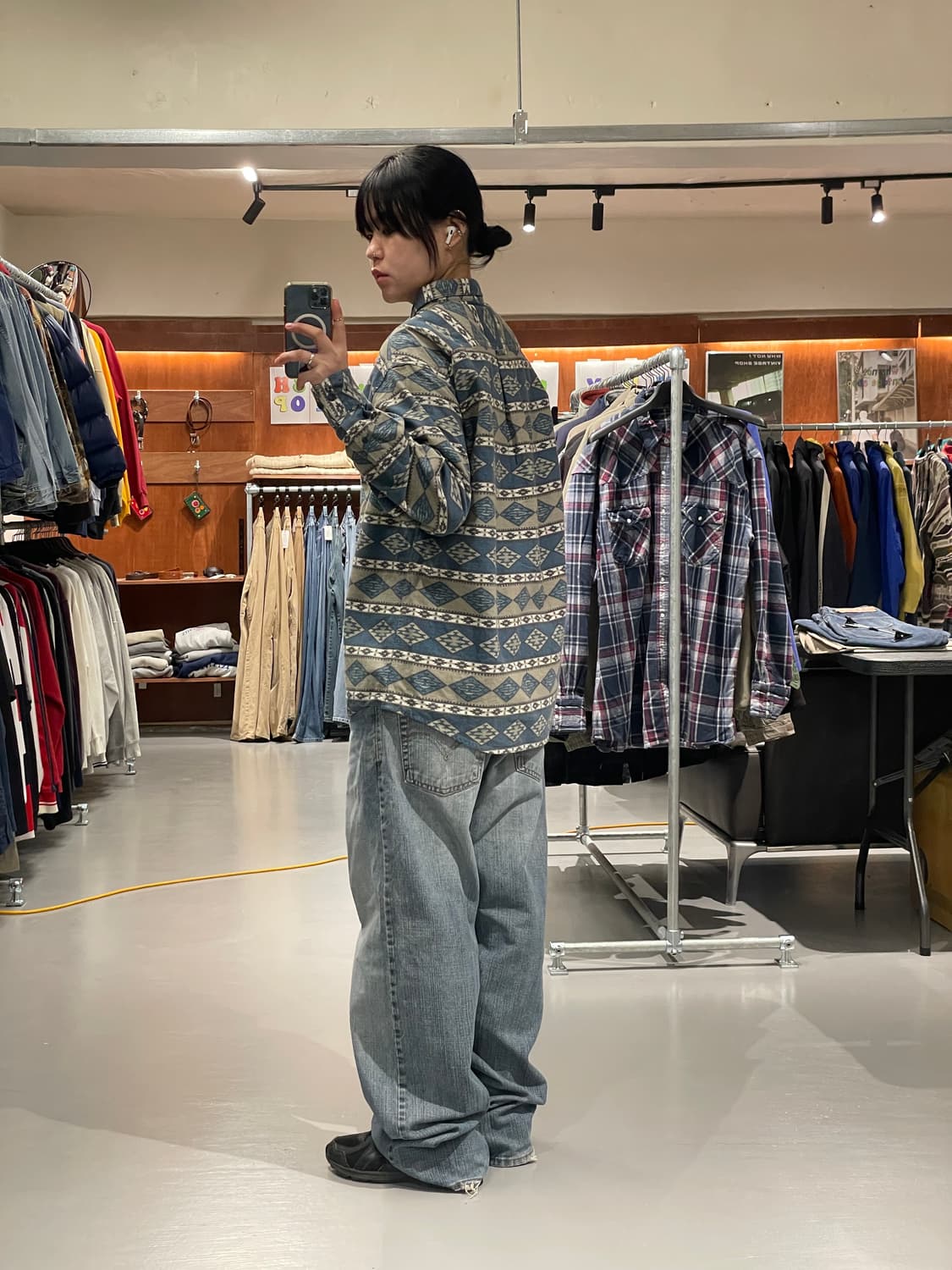 Cabelas 나바호 아즈텍 패턴 셔츠 상품이미지3