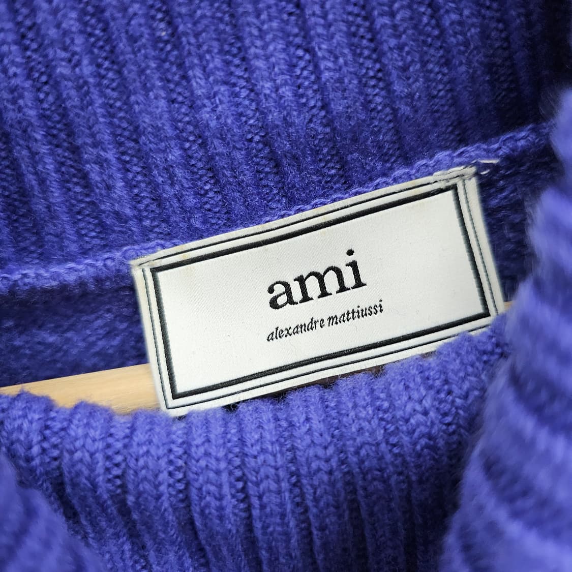 Ami 아미 빅하트 니트 퍼플 상품이미지3