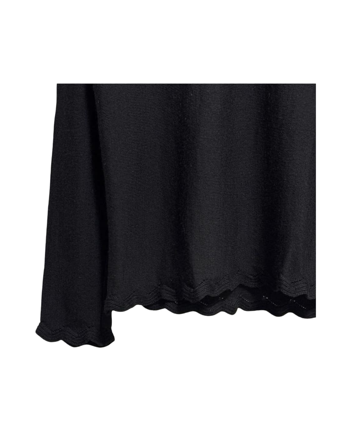 꼼데가르송 울 프릴 니트 상품이미지2