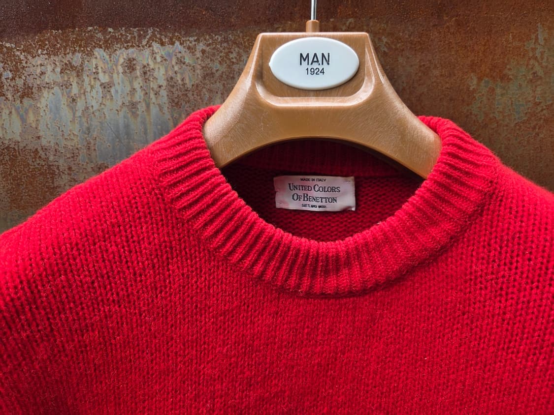 베네통 나바호패턴 램스울 니트 상품이미지2