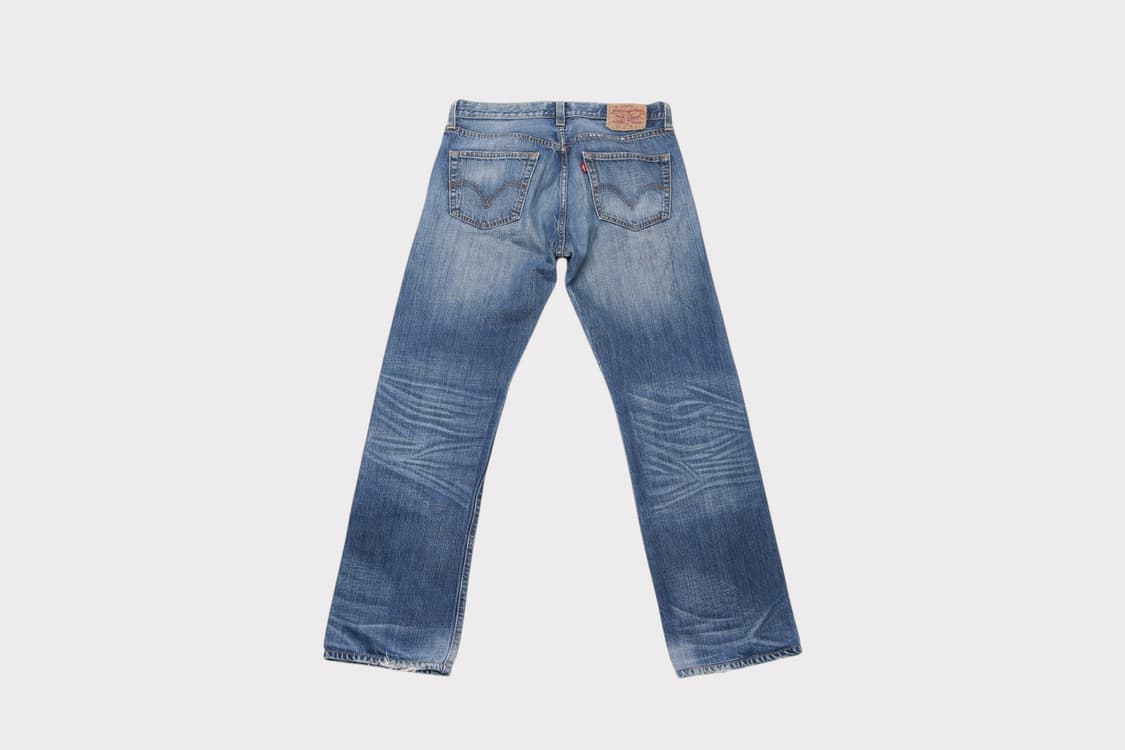 [32인치] 00's 리바이스 501 워싱 데님팬츠 상품이미지8