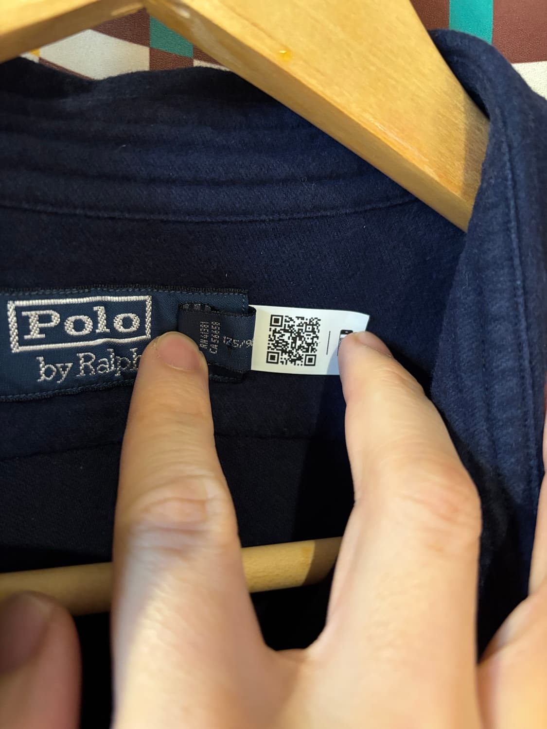 폴로 랄프로렌 샤모아 워크셔츠 네이비 상품이미지6