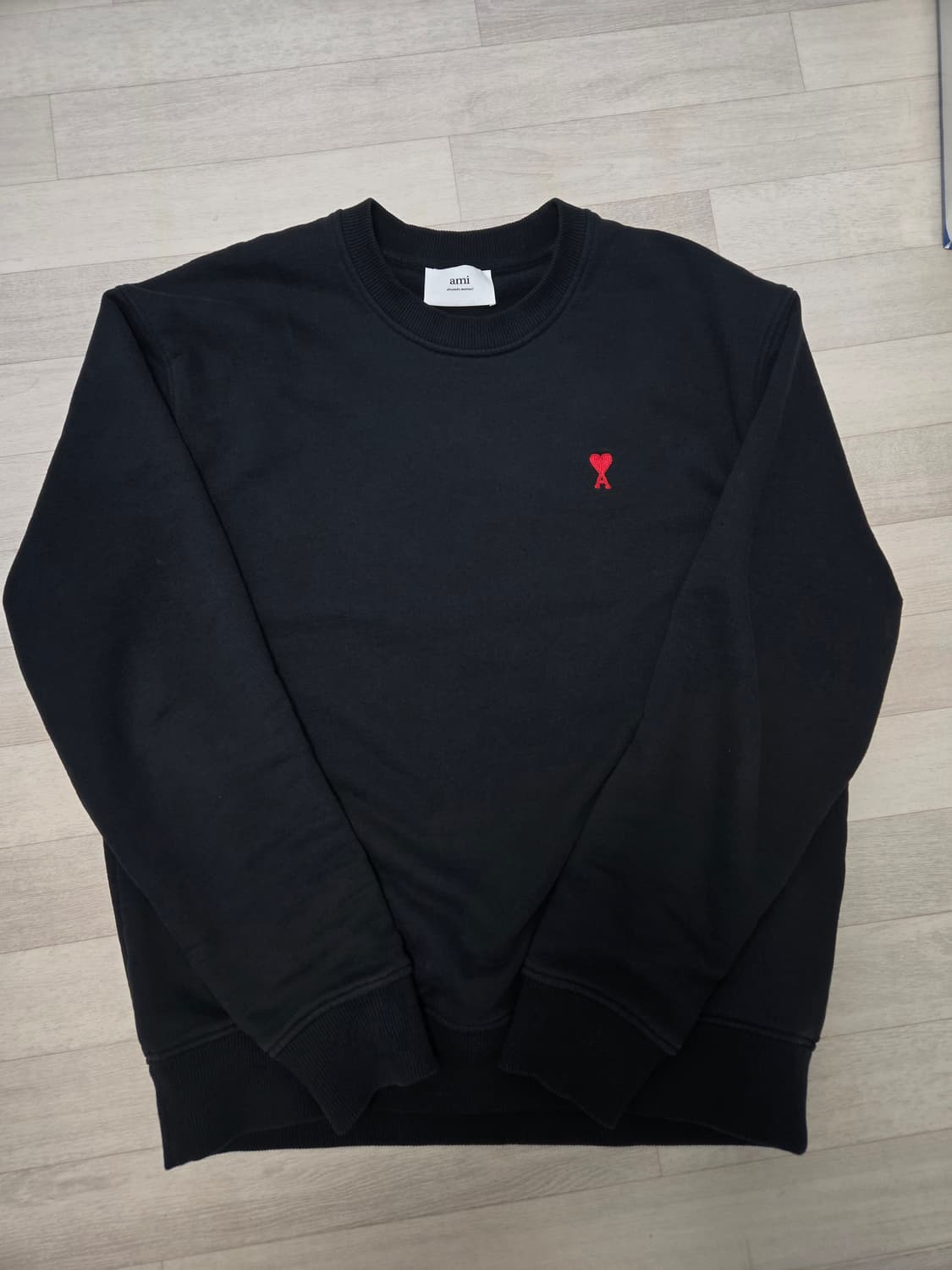 아미 스몰하트로고 스웨트셔츠 l사이즈 상품이미지1