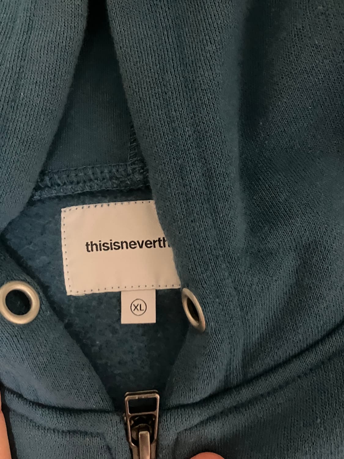 (XL) 디스이즈네버댓 슬리브리스 후드집업 상품이미지3