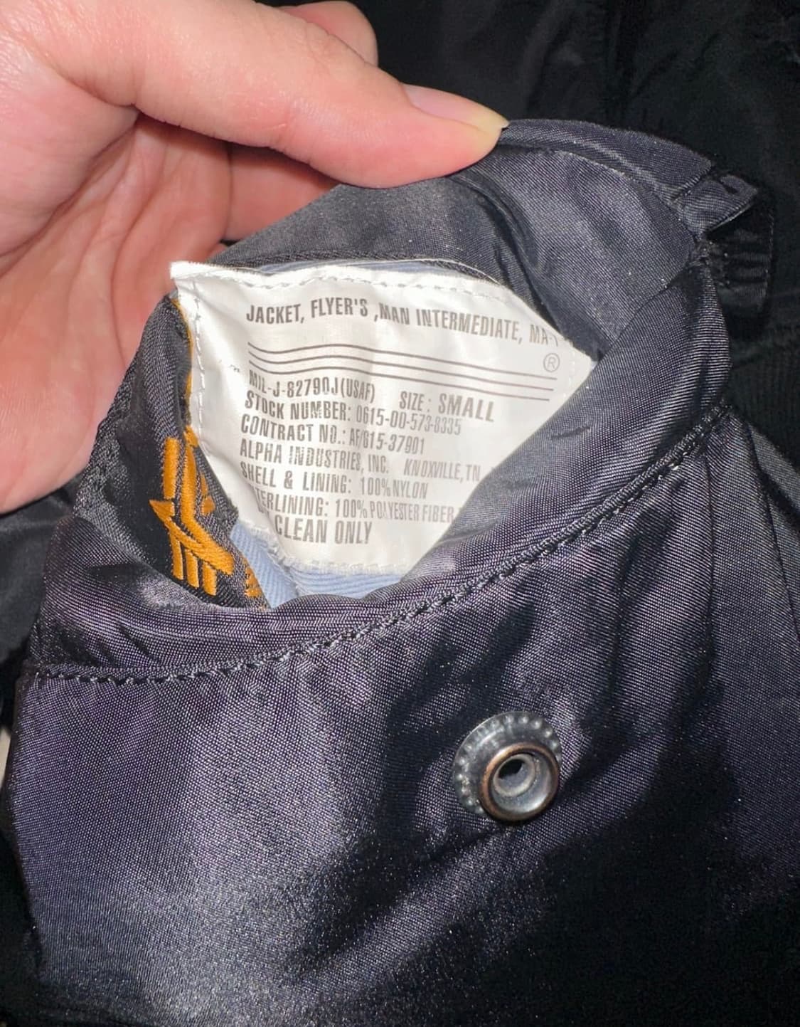 알파인더스트리 MA-1 플라이트 자켓 상품이미지2