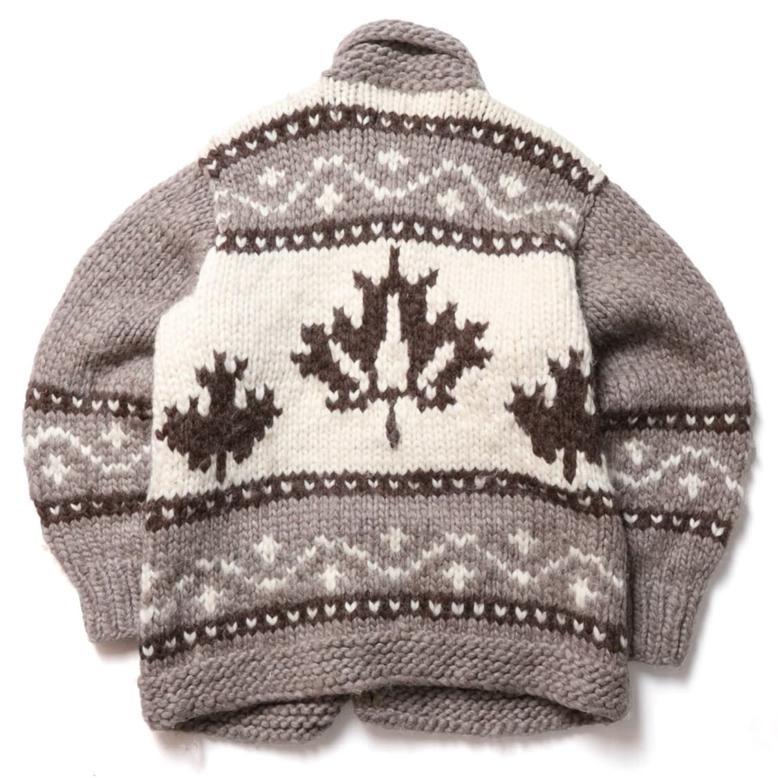 Kisitau Maple Leaf Cowichan Cardigan 
 상품이미지4