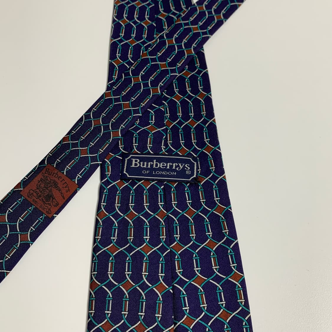 버버리(BURBERRY) B+등급 빈티지넥타이 명품 100실크 상품이미지5