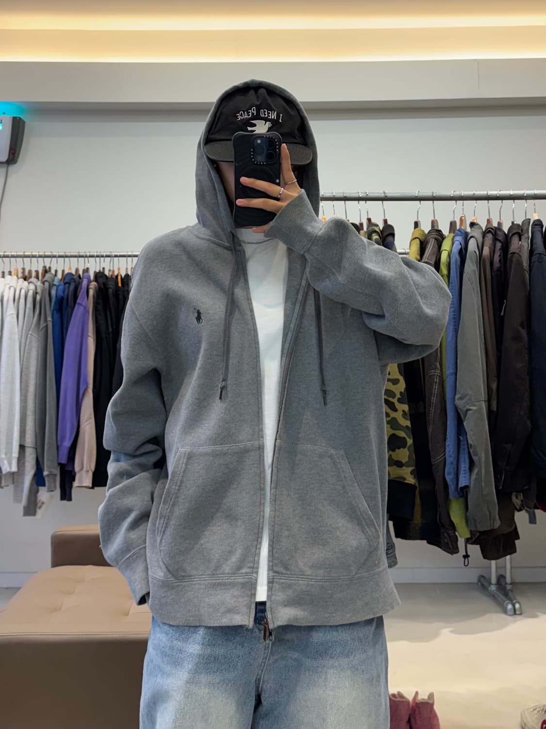 폴로 랄프로렌 코튼 니트 후드집업 상품이미지5