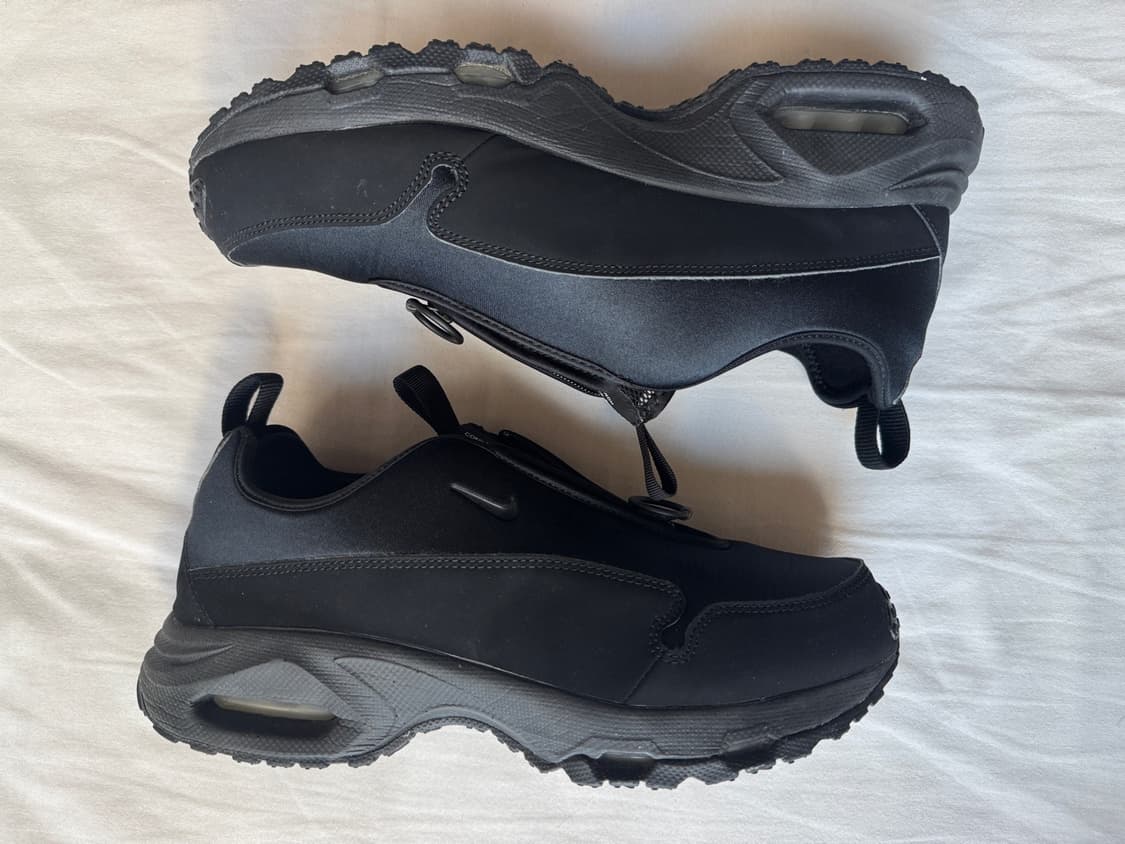 나이키 x 꼼데가르송 옴므 플러스 에어맥스 선더 SP 블랙 CDG x N 상품이미지2