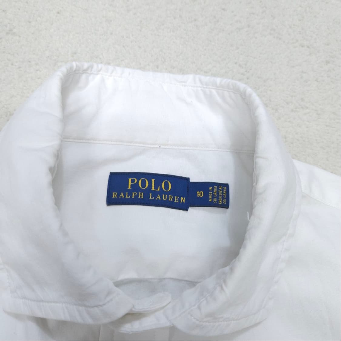 폴로 랄프 로렌 여성 화이트 셔츠 10 상품이미지4