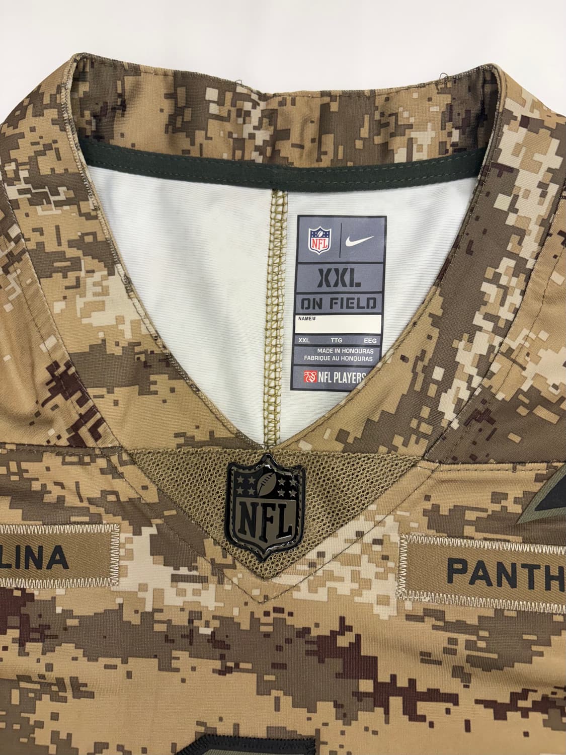 [2XL] 나이키 NFL 캐롤라이나 카모 풋볼져지 상품이미지5