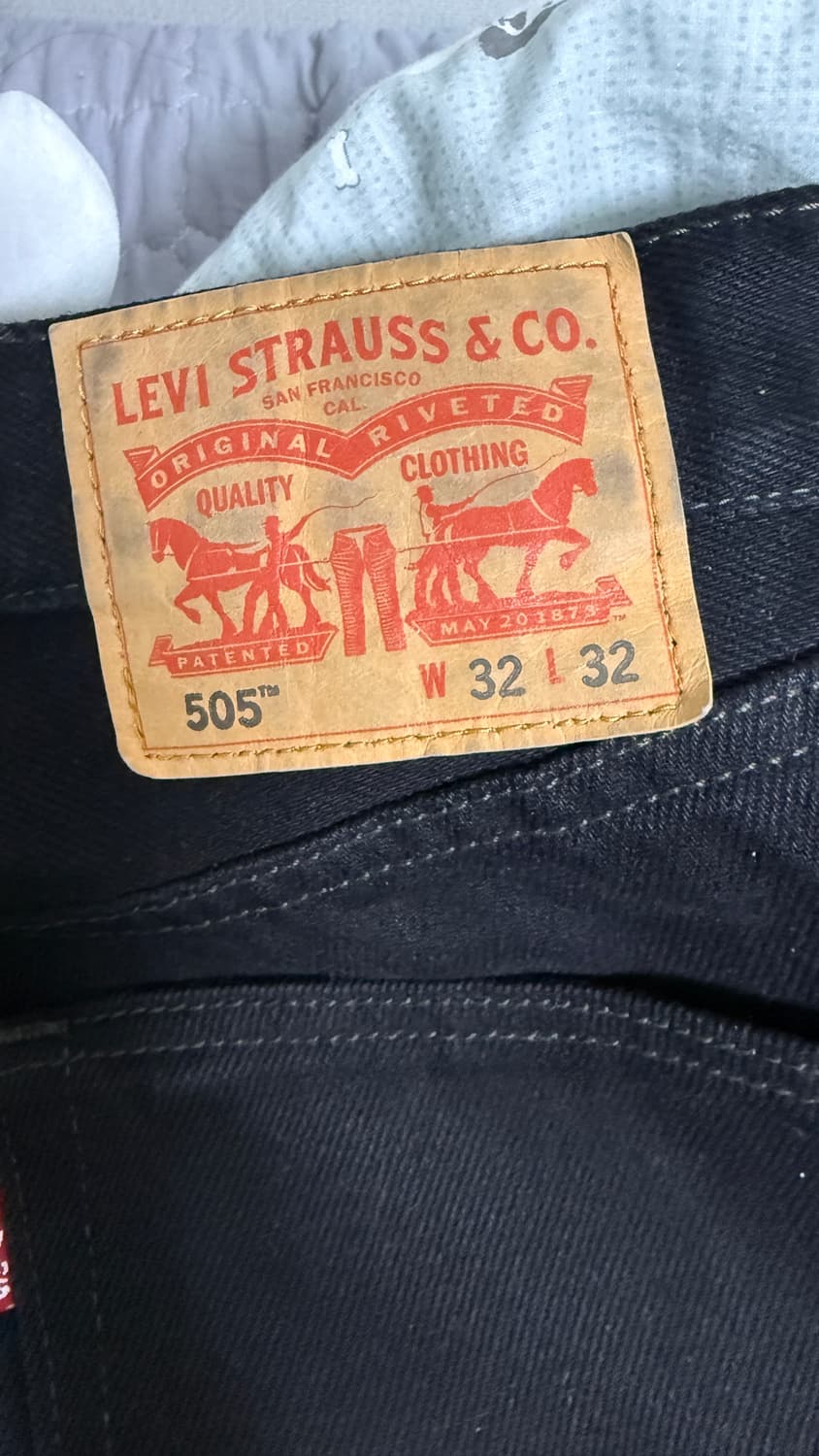 리바이스 505 블랙 상품이미지2