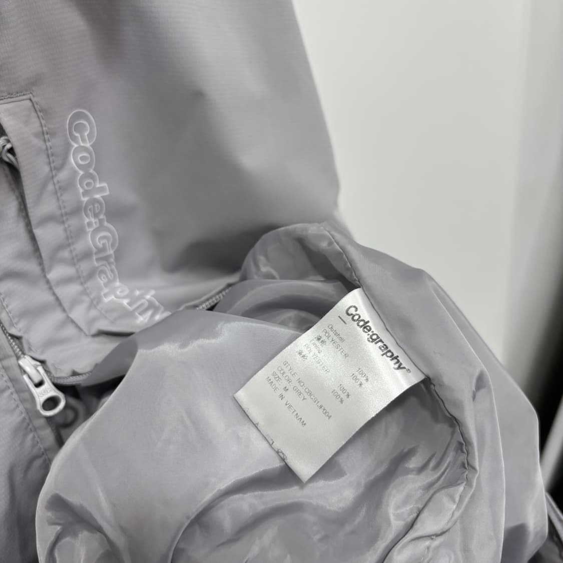 code-graphy 투웨이 바람막이 상품이미지7