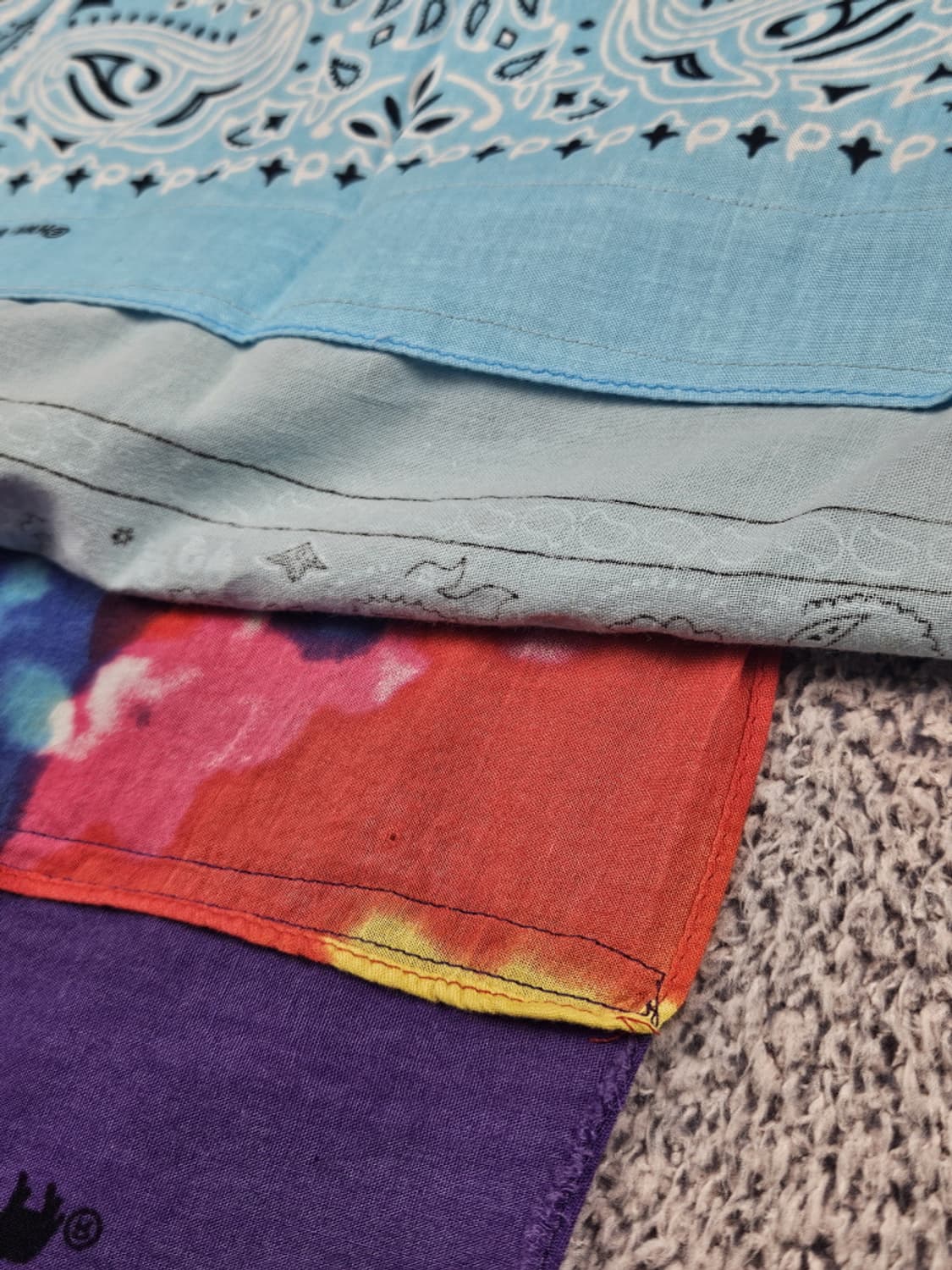 반다나 리워크 커스텀 스카프 머플러 / 10432 상품이미지4