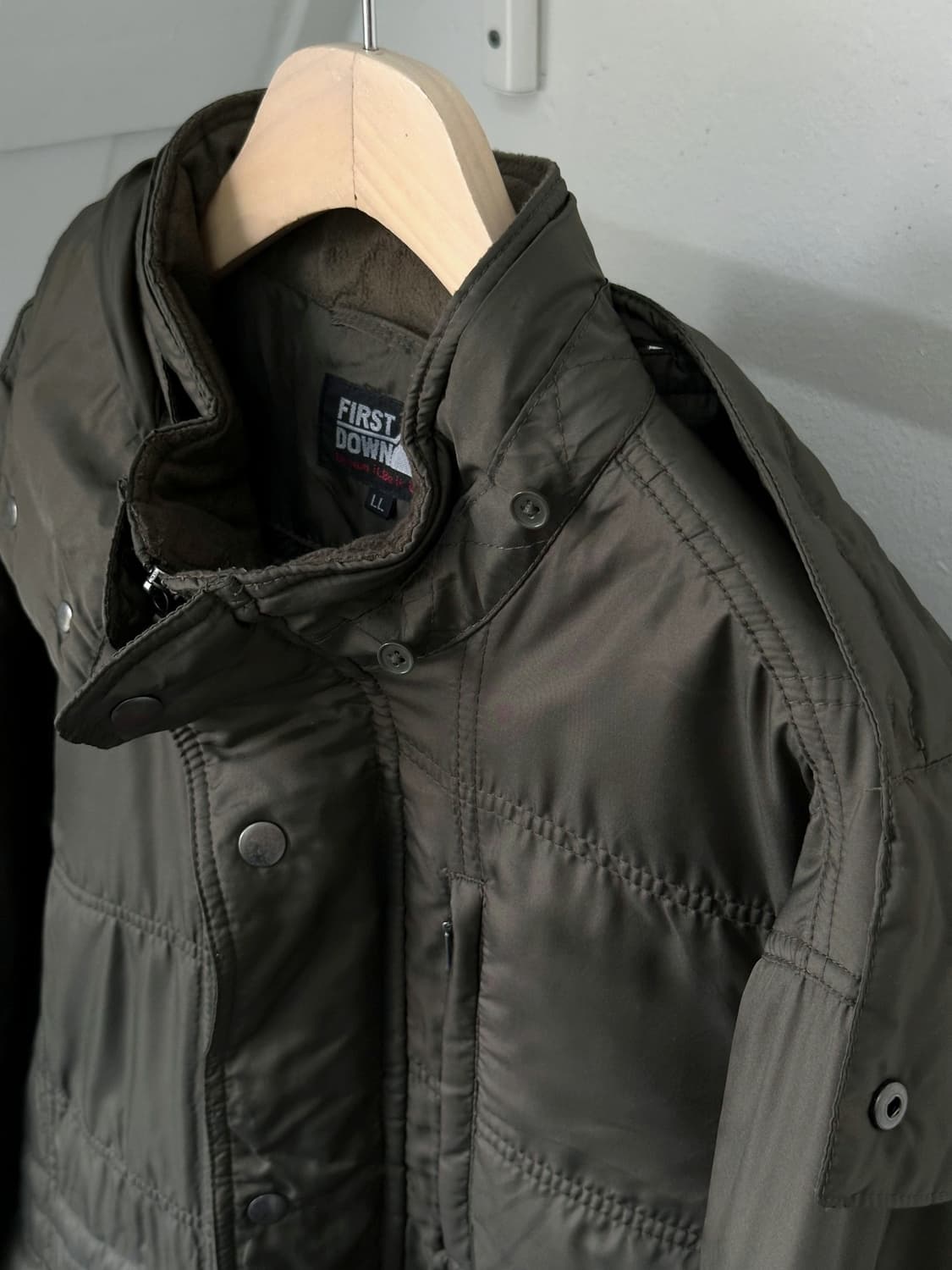 Quilted utility hood parka 상품이미지5