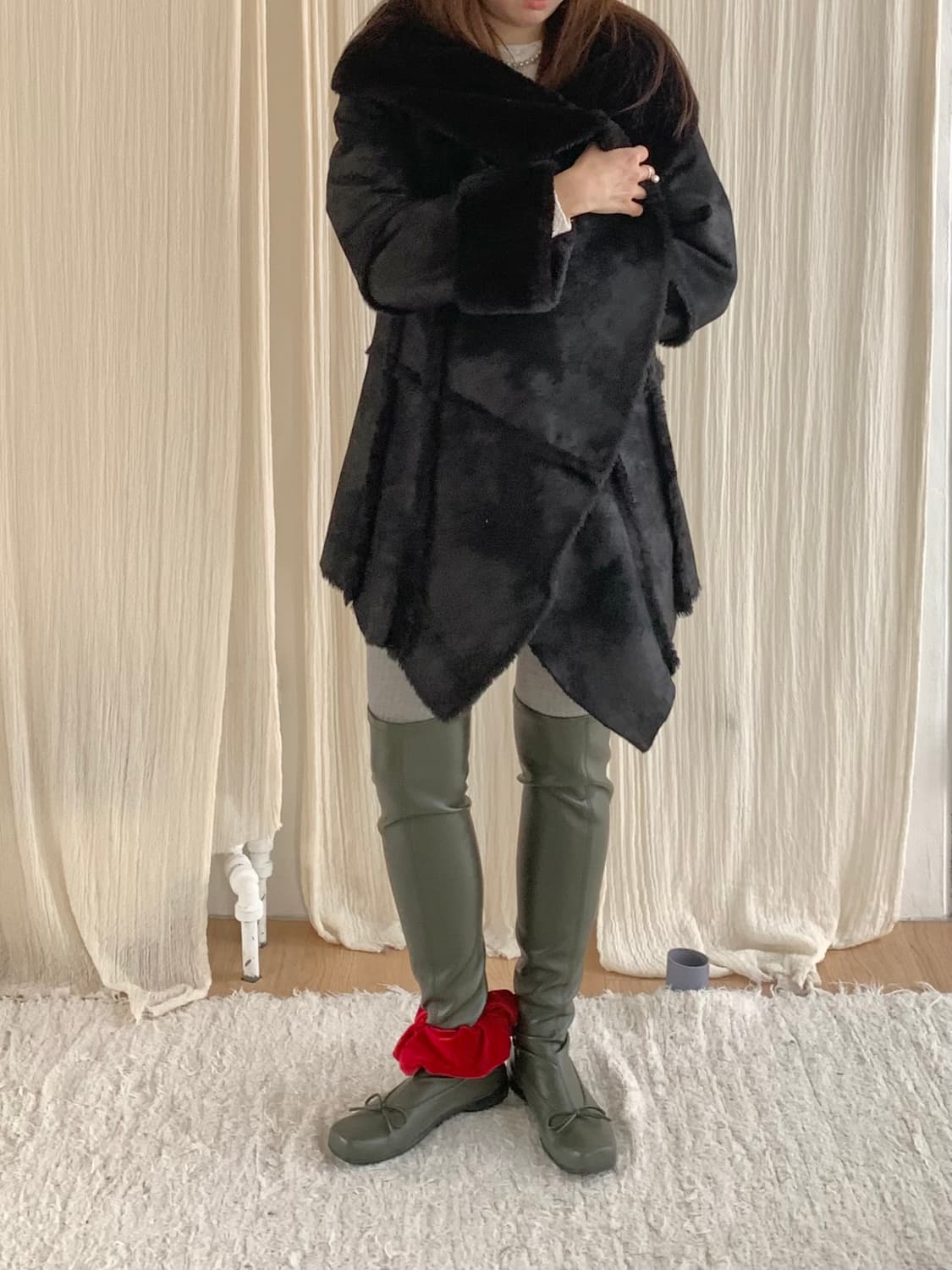  Black drape mustang 상품이미지3