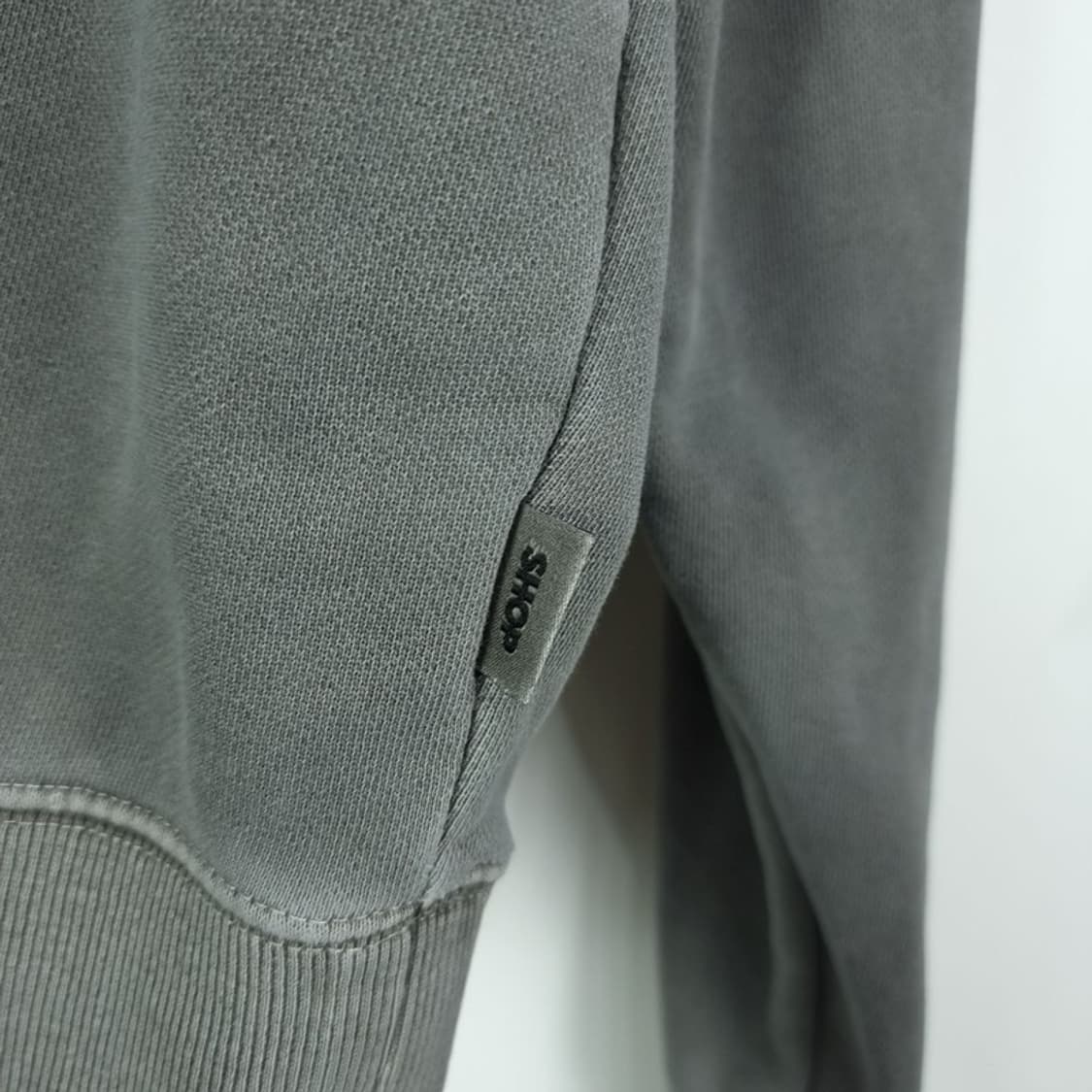 [인세인개러지] 플레임 프린팅 오버핏 피그먼트 맨투맨 챠콜 M19150 상품이미지6