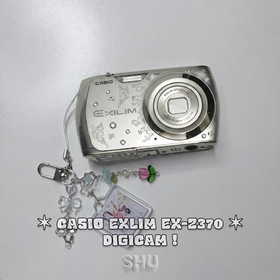 카시오 엑슬림 EX-Z370 빈티지 디카 실버 상품이미지2