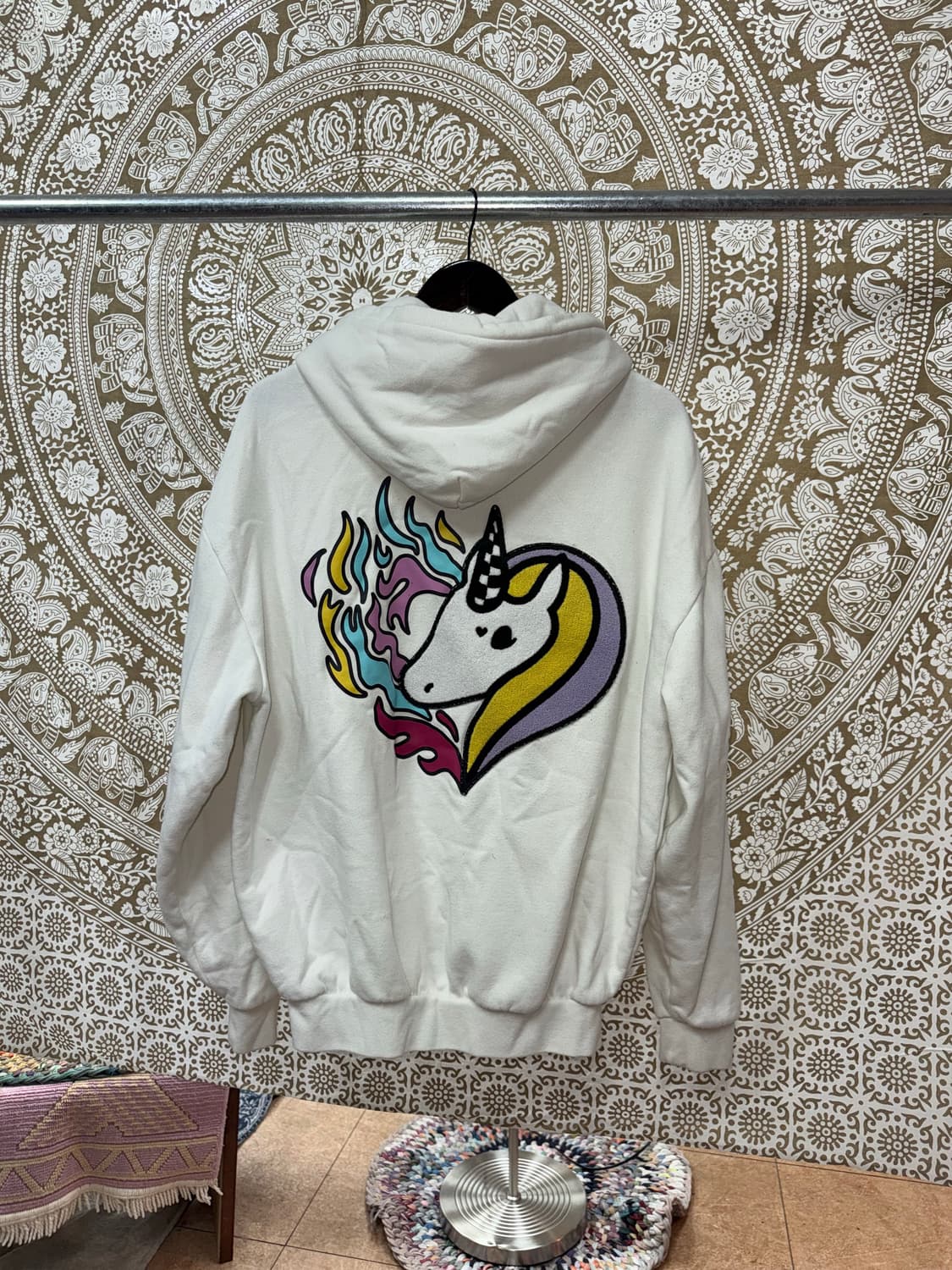 반스 x 아이린이즈굿 체커보드 후드티  상품이미지7