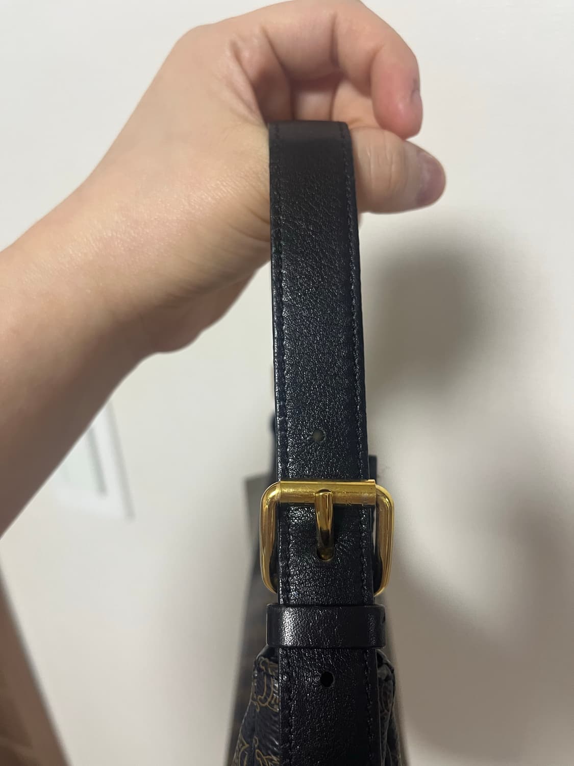 셀린느 블랙 마카담 호보백 상품이미지5