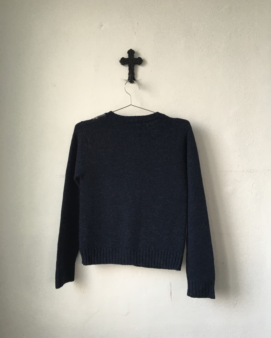 Argyle pattern knit cardigan 상품이미지3