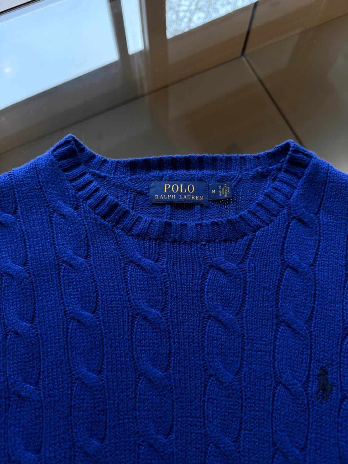 폴로 랄프로렌 케이블 니트 100 상품이미지6