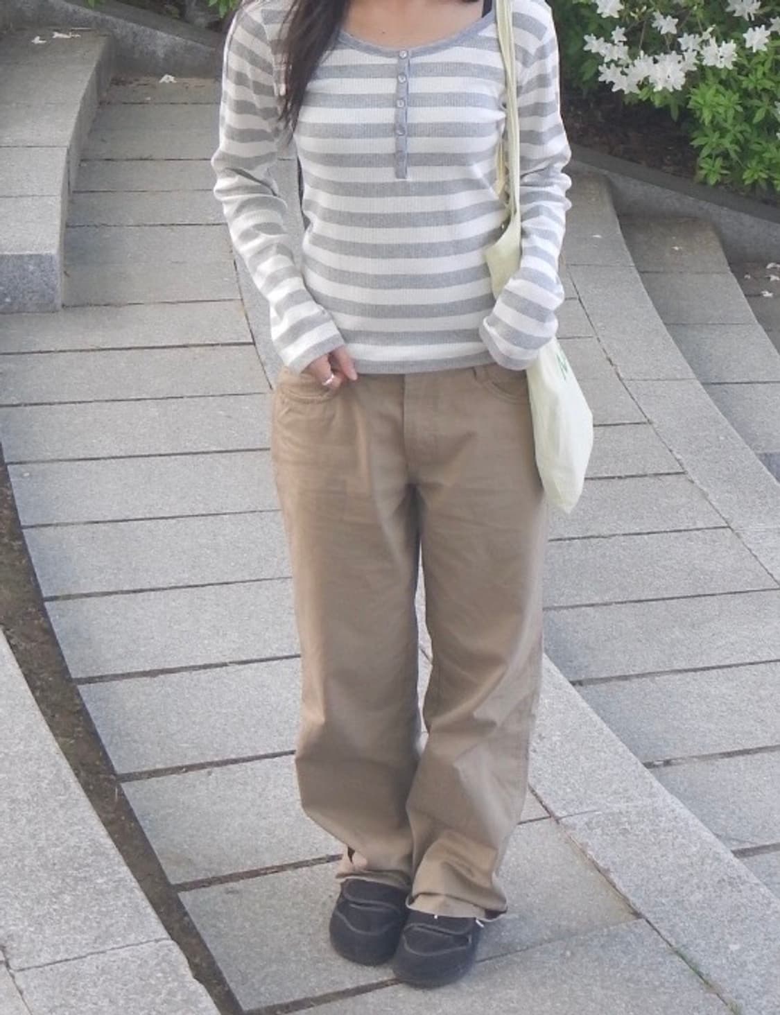 Suade SEMI WIDE PANTS [BEIGE] 상품이미지2