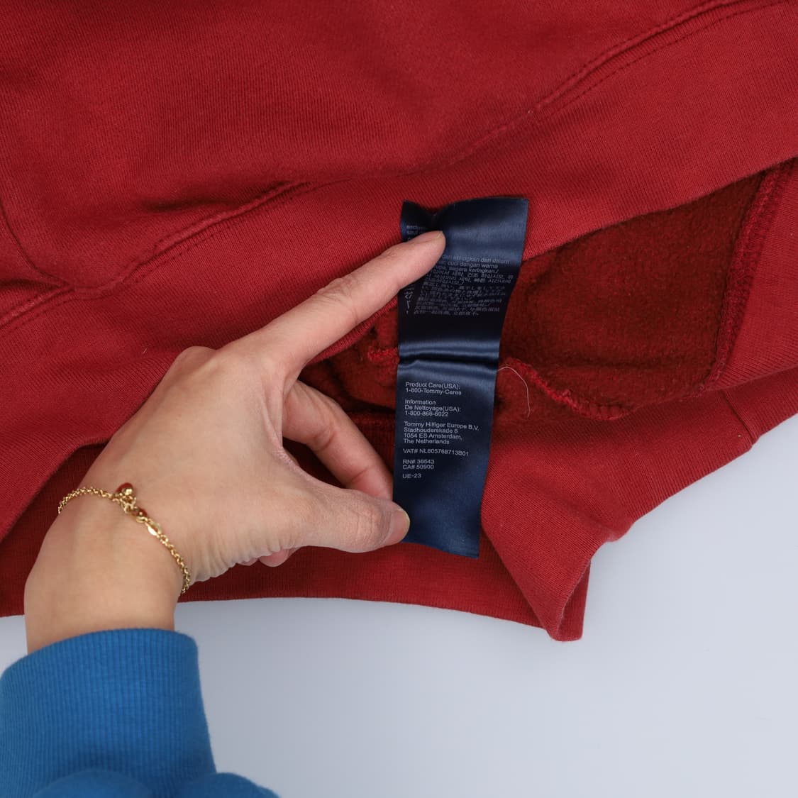 L 타미힐피거 기모 맨투맨 0202H1 상품이미지5