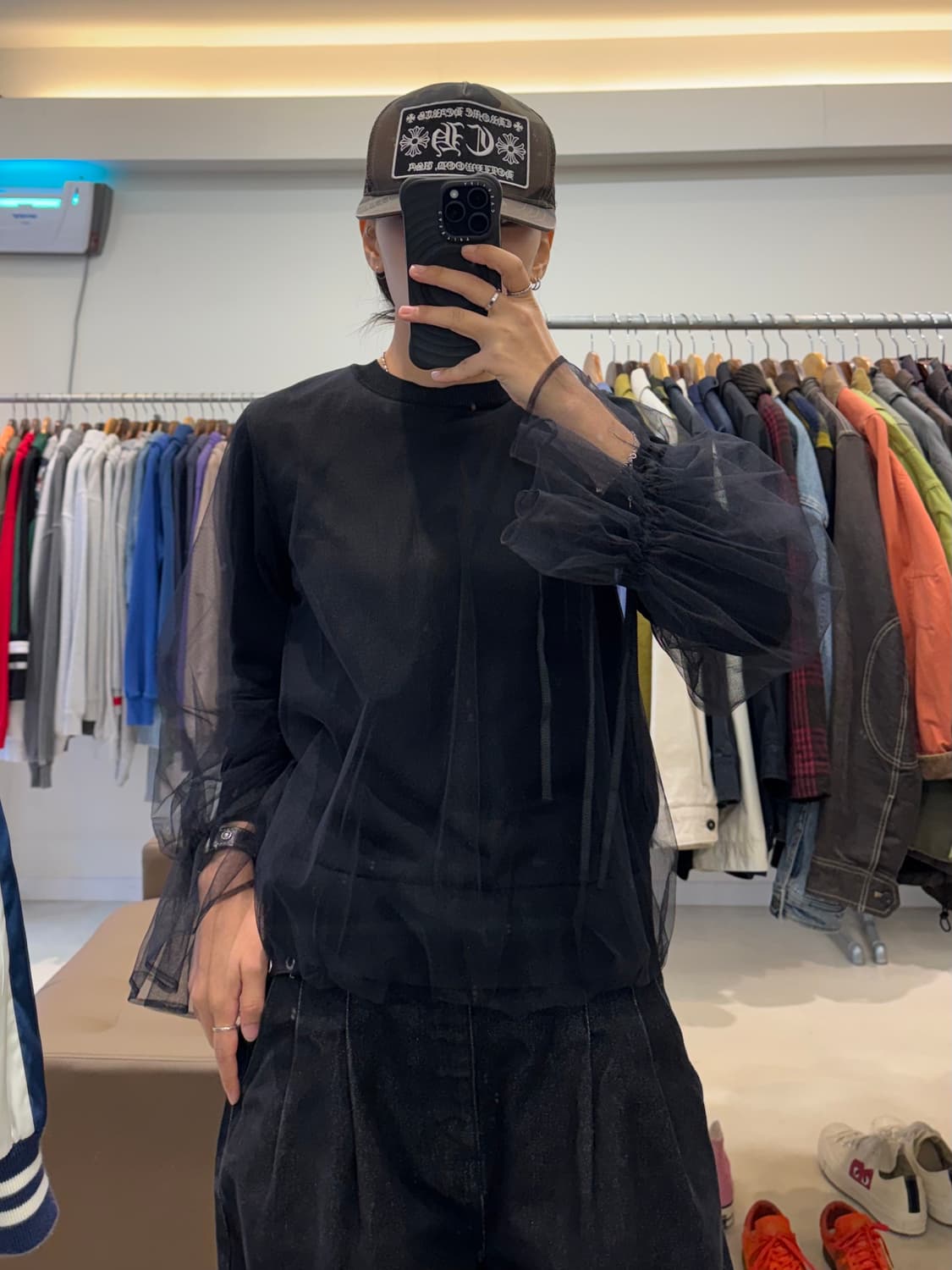 새상품 꼼데가르송 느와 케이 니노미야 탑 상품이미지6