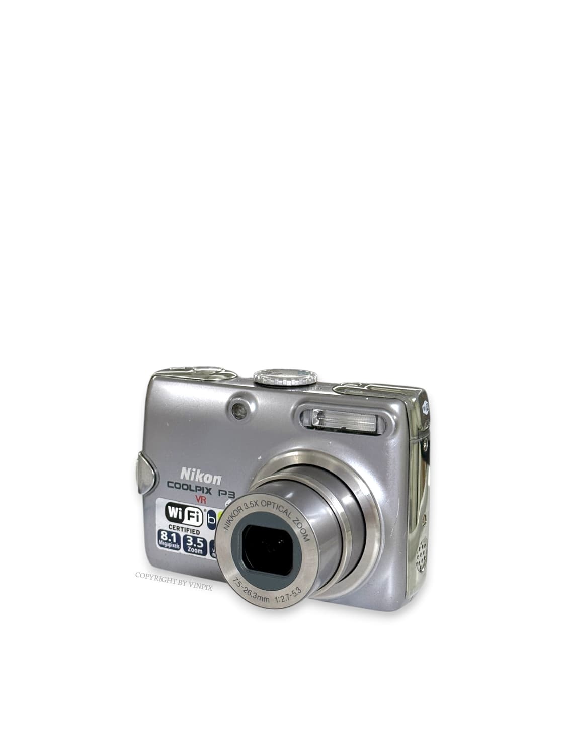 니콘 쿨픽스 P3(coolpix p3) 빈티지 디지털 카메라 디카 상품이미지4
