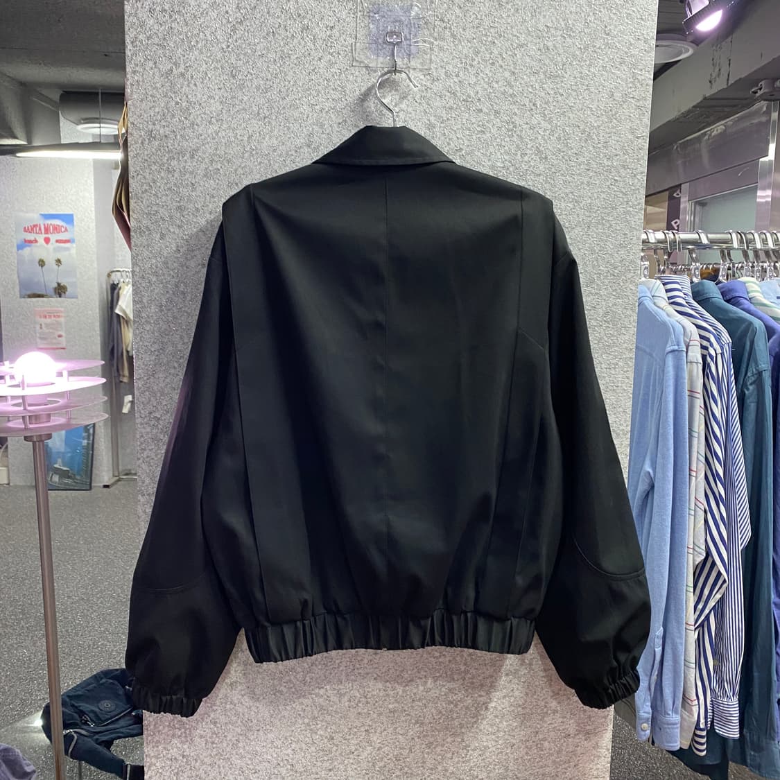 앤드모어 블랙 투웨이 블루종 자켓 B4517 상품이미지5