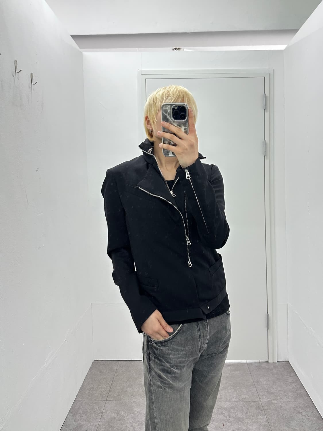 THE TWELVE Asymmetric High-Neck Double Z 상품이미지7