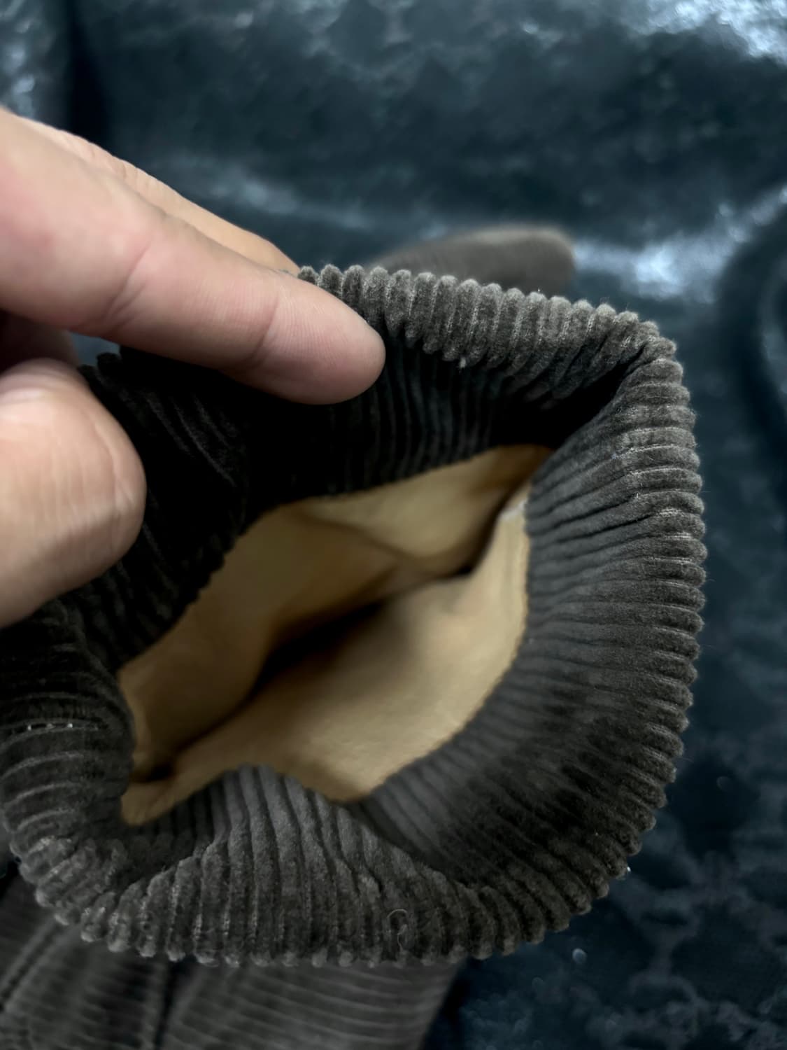 “Vintage” Y2K Mood Brown Suede Shoes 상품이미지10