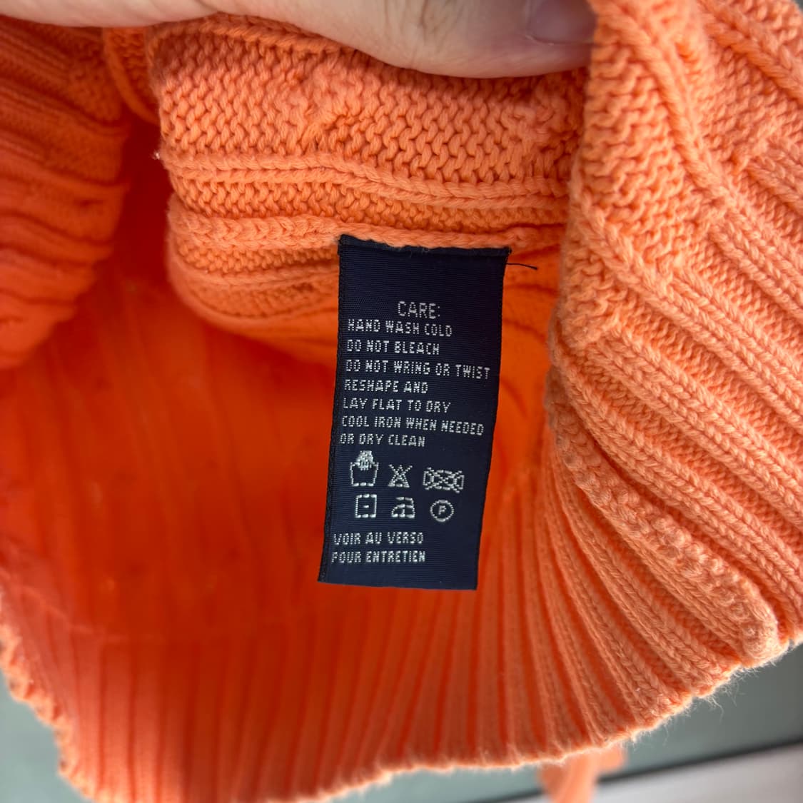 폴로 랄프로렌 꽈배기 니트 상품이미지3