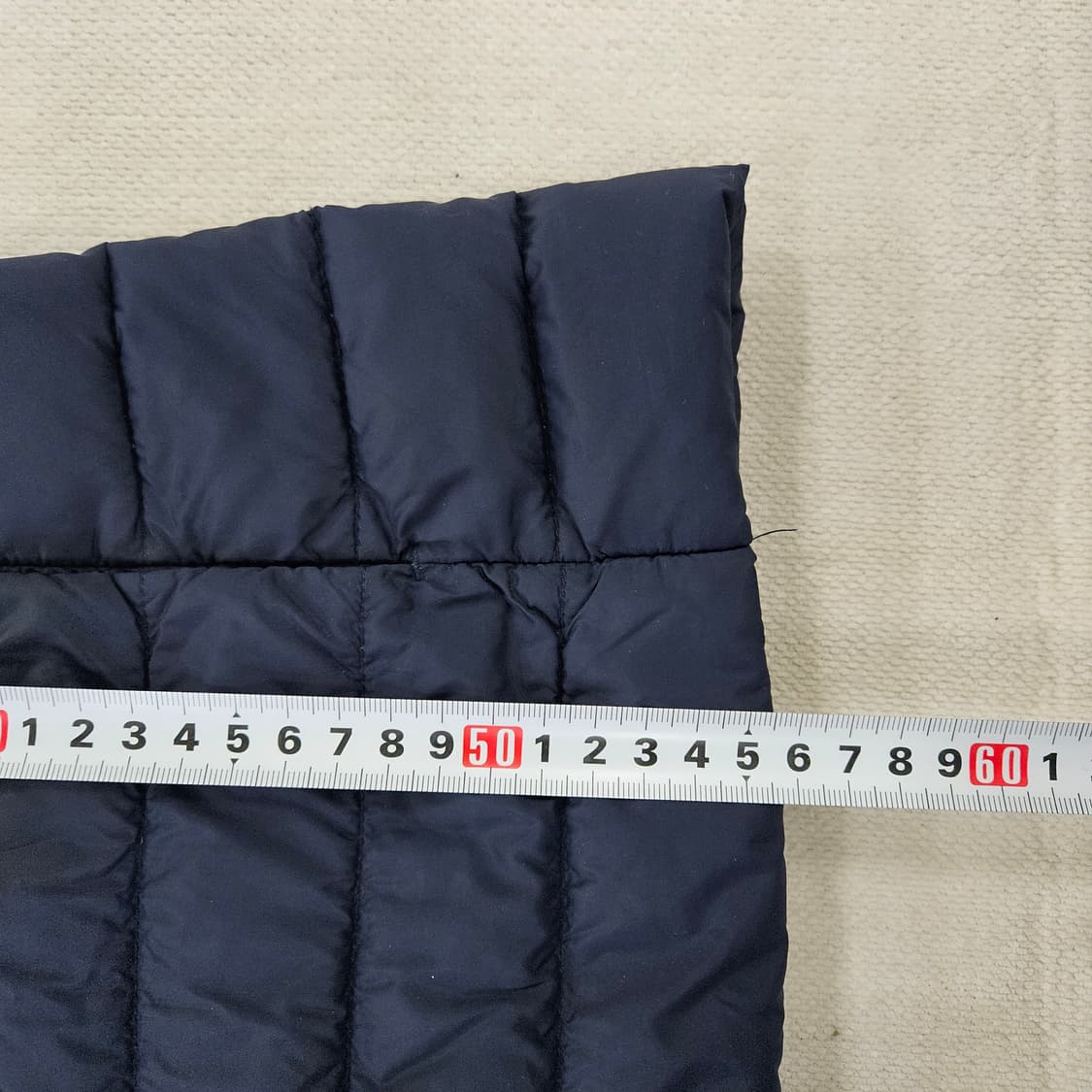 [M] 무신사 여성 네이비 경량 패딩 조끼 0121Y1 상품이미지7