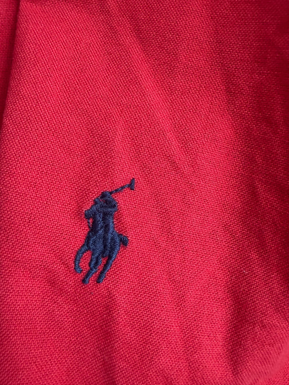 폴로랄프로렌 빨간색 셔츠 XL 상품이미지3