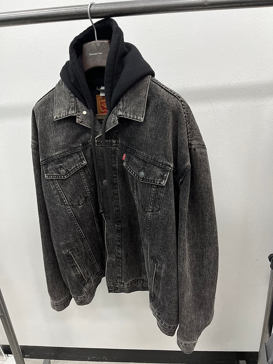 100) 베트멍 x 리바이스 17ss 오버 데님자켓 상품이미지1