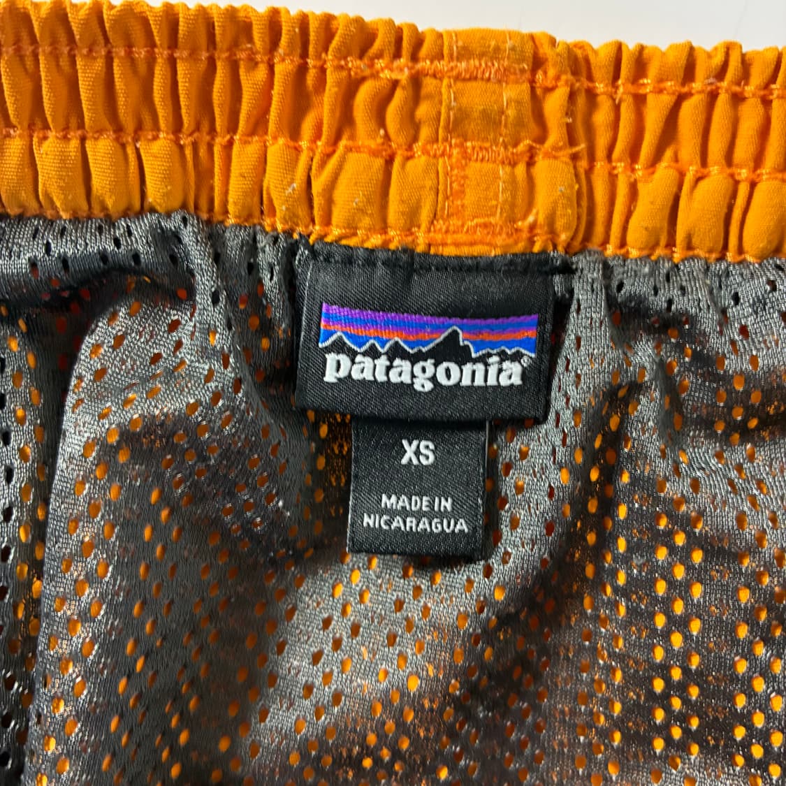 Patagonia  파타고니아 배기스 오렌지 쇼츠 하프팬츠  상품이미지6