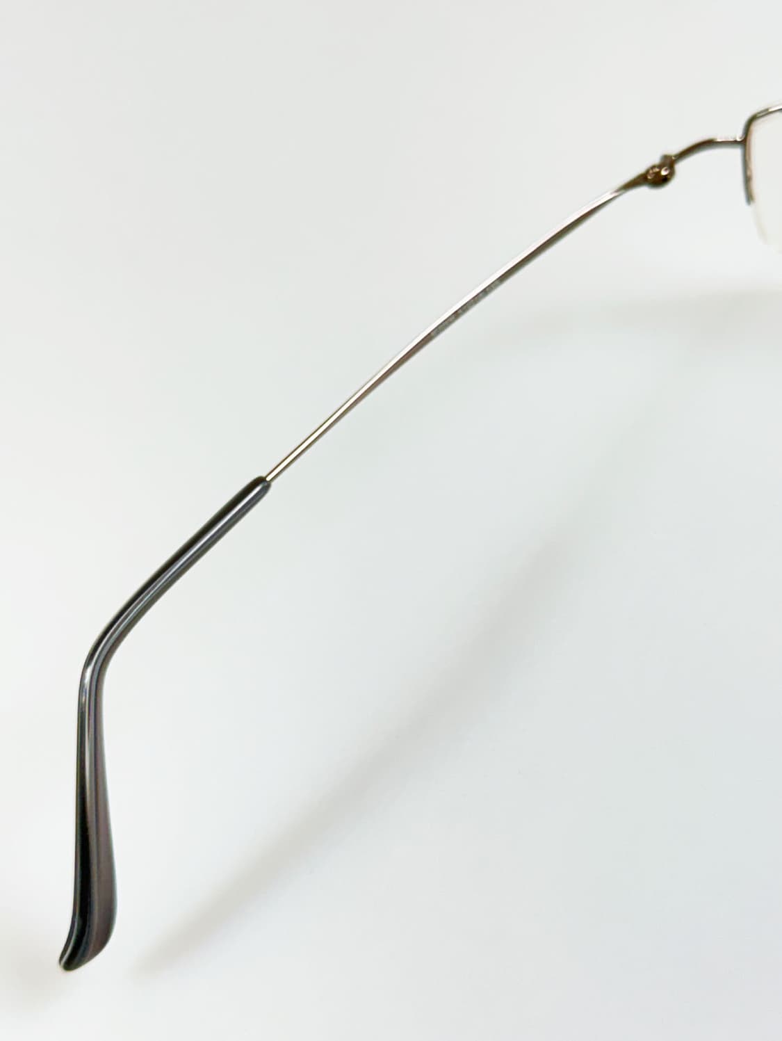 독일제 MICRON 세미 림리스 스퀘어 무테 빈티지 안경 상품이미지7