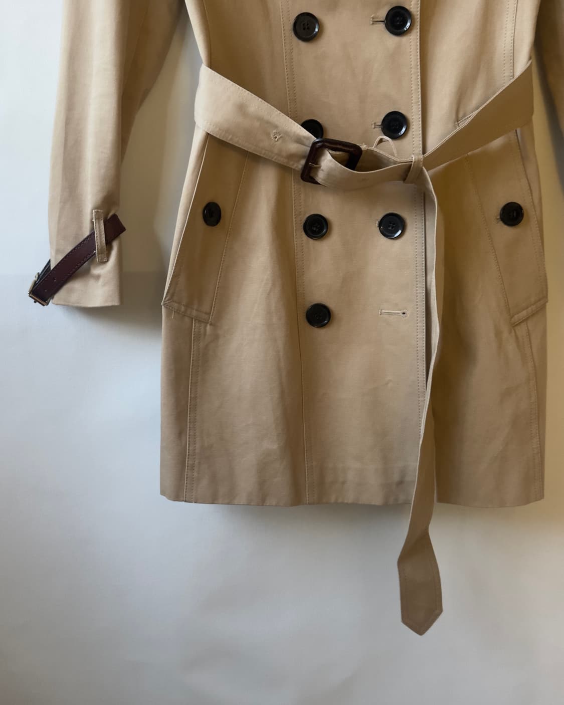 [BURBERRY] double breasted belted trench 상품이미지5