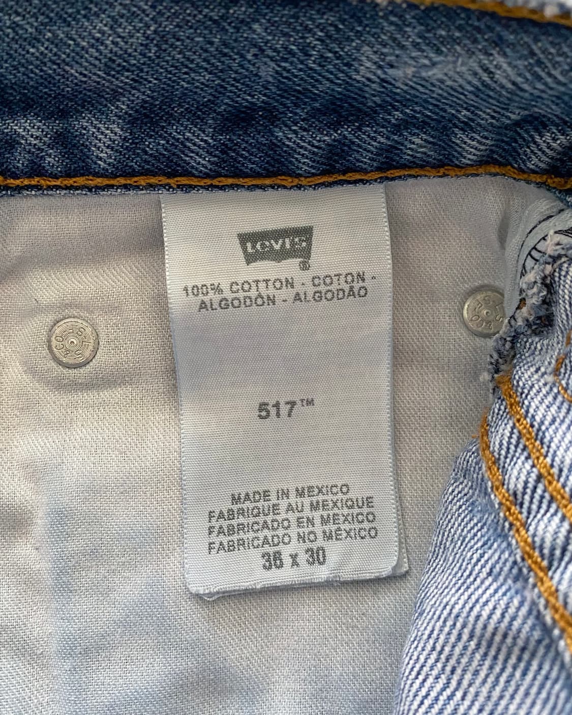 리바이스 517 부츠컷 데님 팬츠 003 상품이미지9