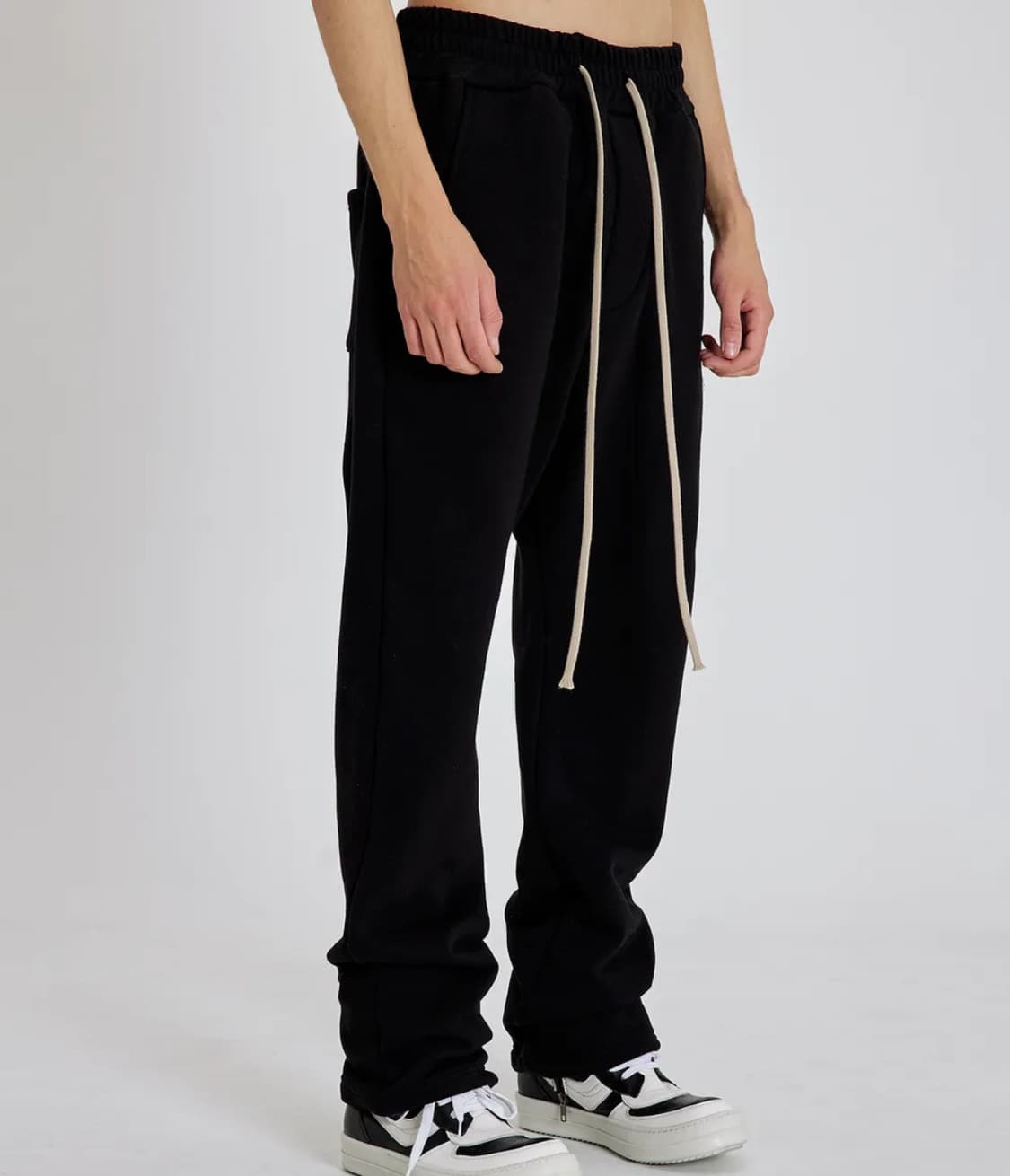 어텐션로우 소프트 에센셜 셋업 스트링 조거 롱 팬츠 상품이미지4