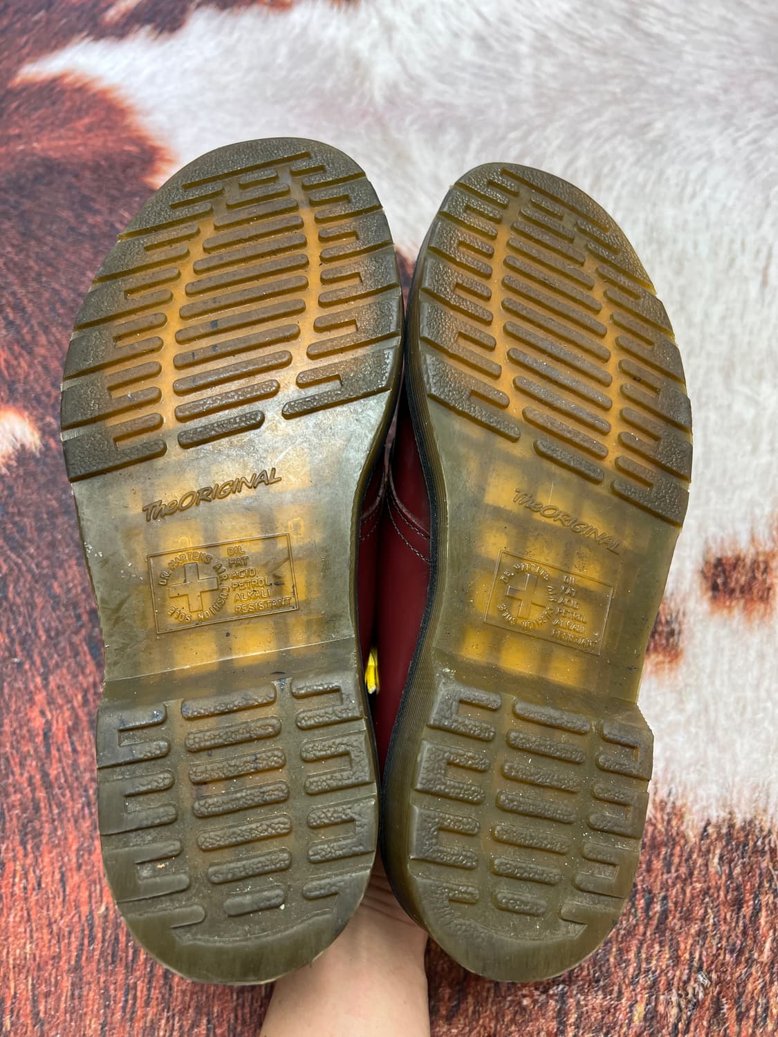 [250] 닥터마틴 1461 체리레드 3홀 로퍼 UK6 상품이미지7