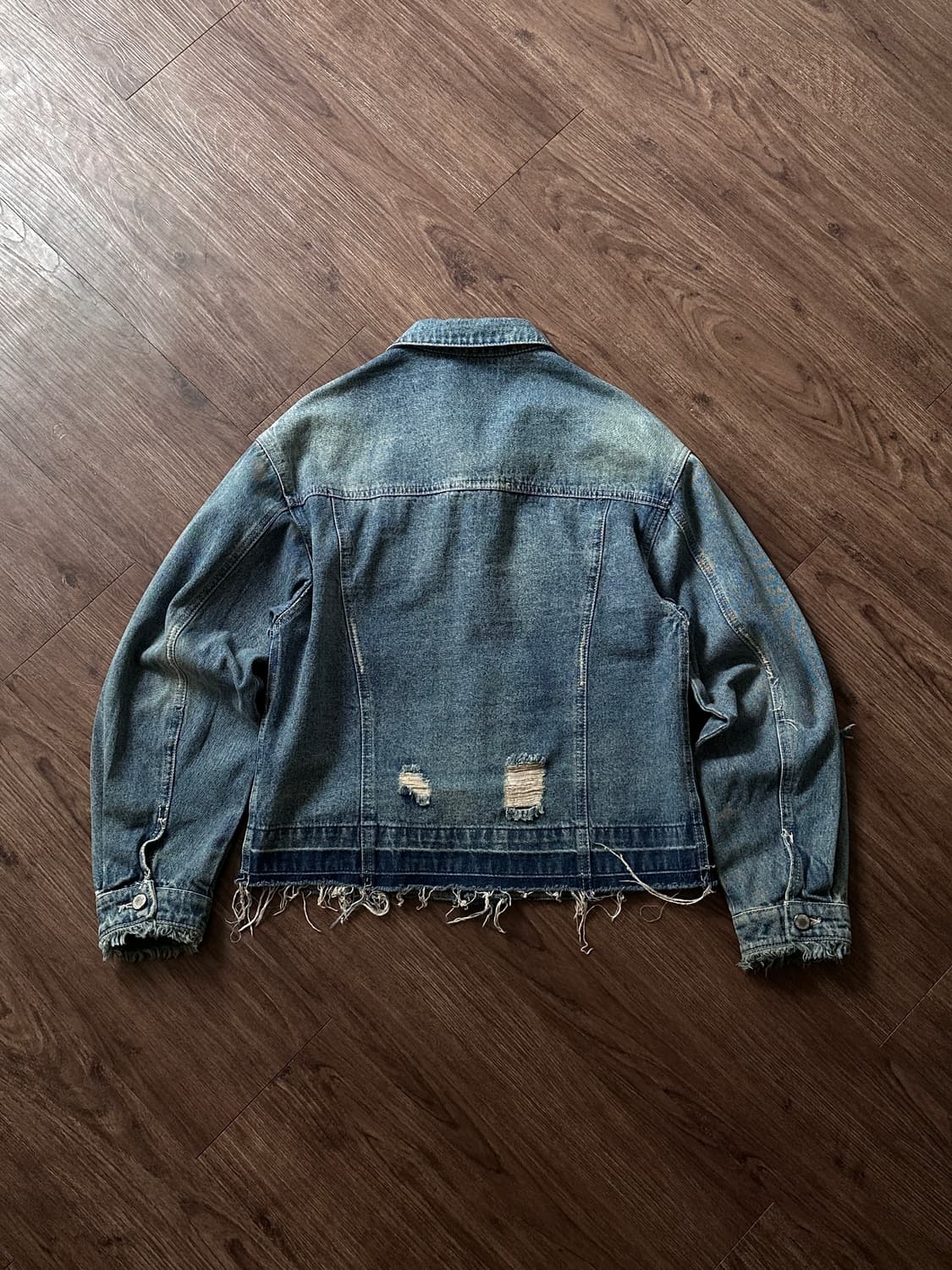 Festival 디스트레스 트러커 자켓 상품이미지10