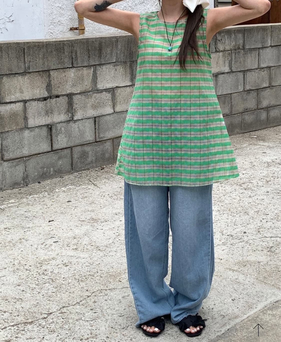 온고 ongo 트리오 시스루 레이어드 원피스 상품이미지3