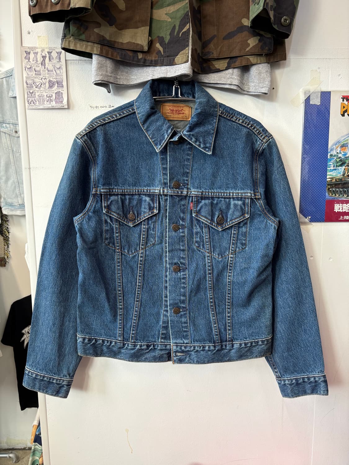 90s 96년 리바이스 데님 트러커 재킷 상품이미지1